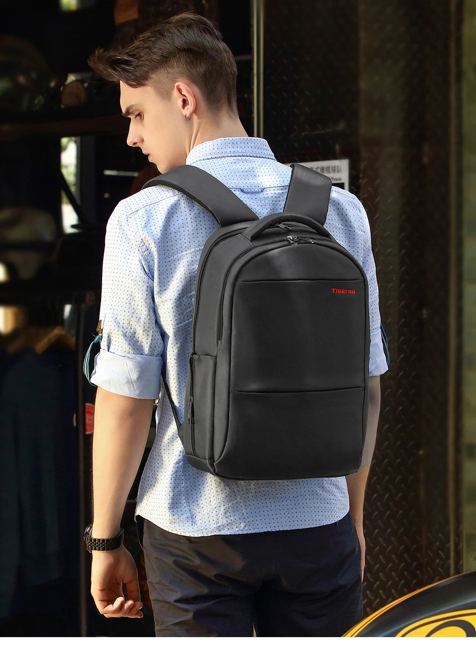 Lifetime Warranty Anti Theft Large Capacity 15.6 17 inch College Laptop Backpack Men Backpack Female Women Travel Bag Mochila