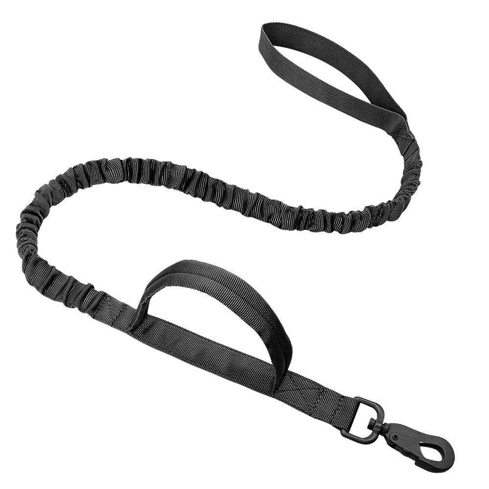 Tactical Outdoor Buffer Elastic Handle Dog Hand Holding Rope