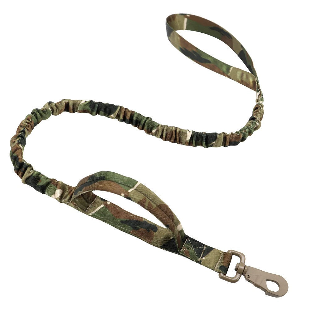 Tactical Outdoor Buffer Elastic Handle Dog Hand Holding Rope