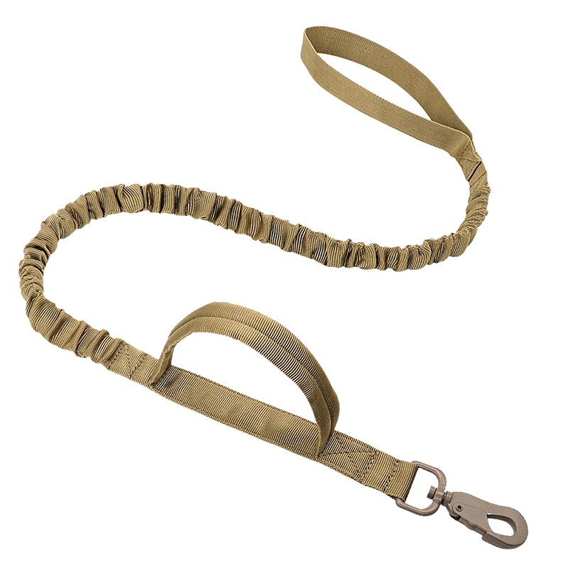 Tactical Outdoor Buffer Elastic Handle Dog Hand Holding Rope