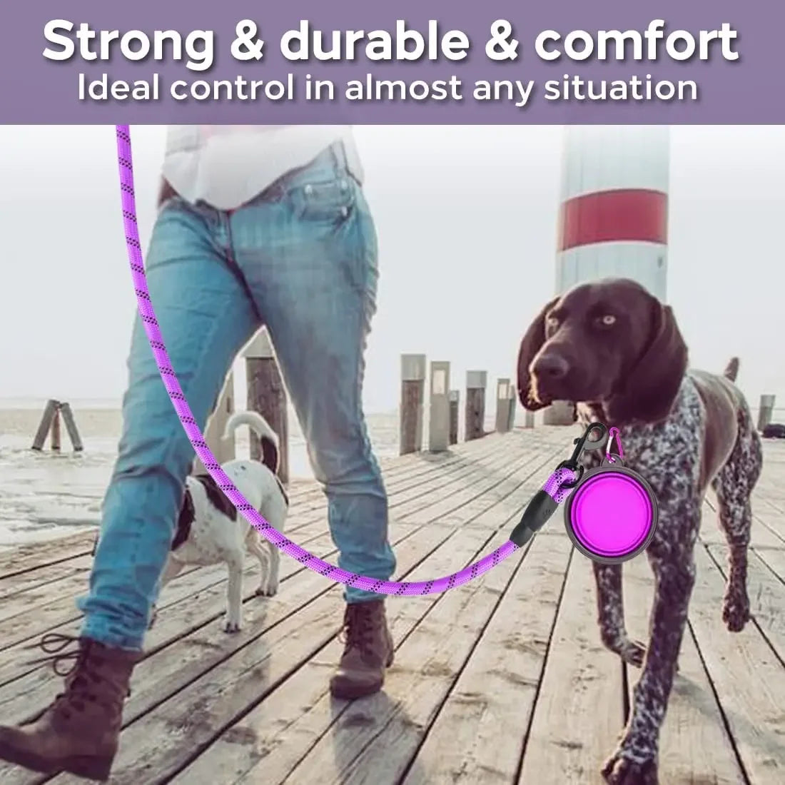 Strong Reflective Pet Leash