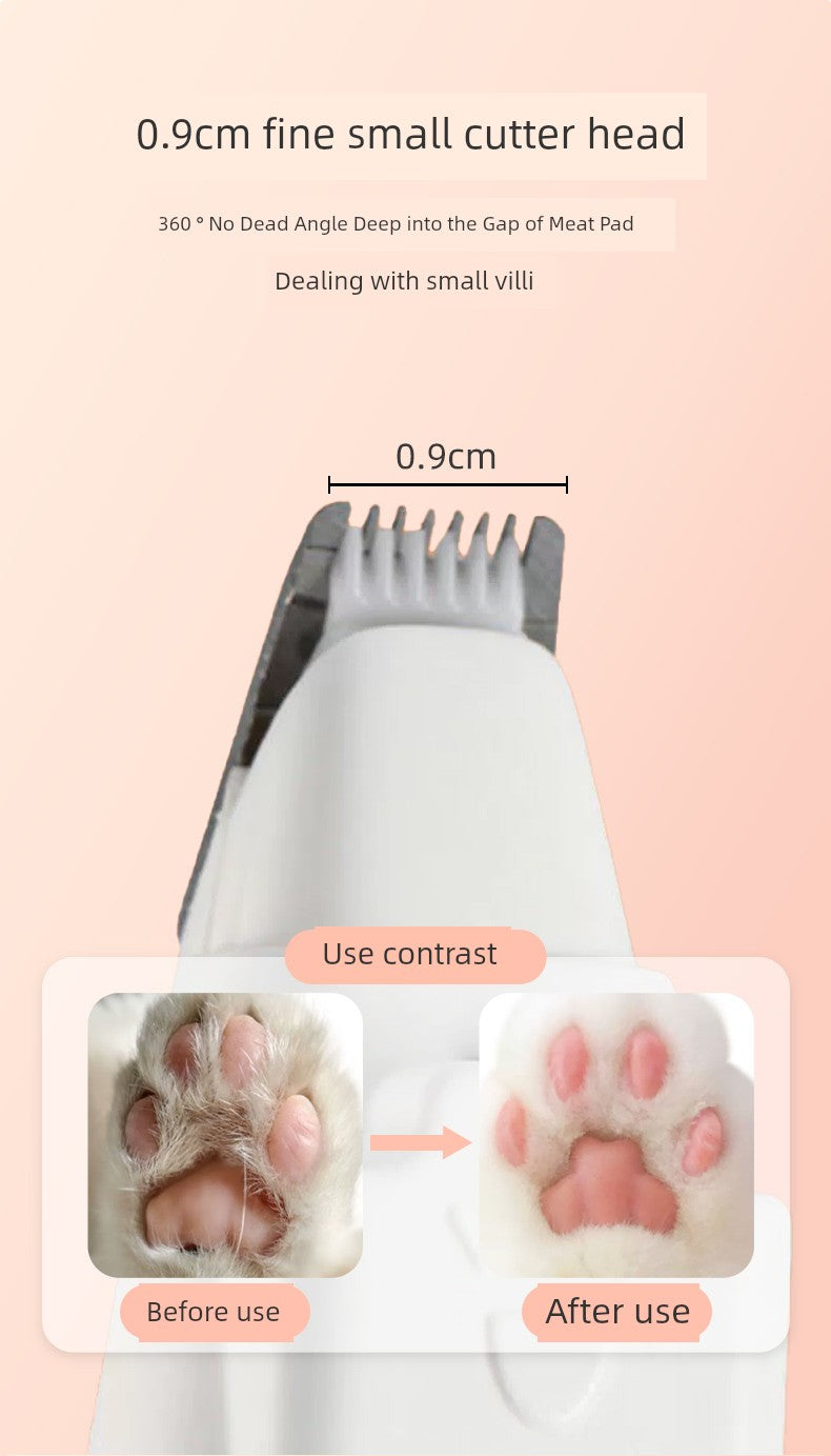 Shaving Feet Trimmer Mute Bichon Special Cat