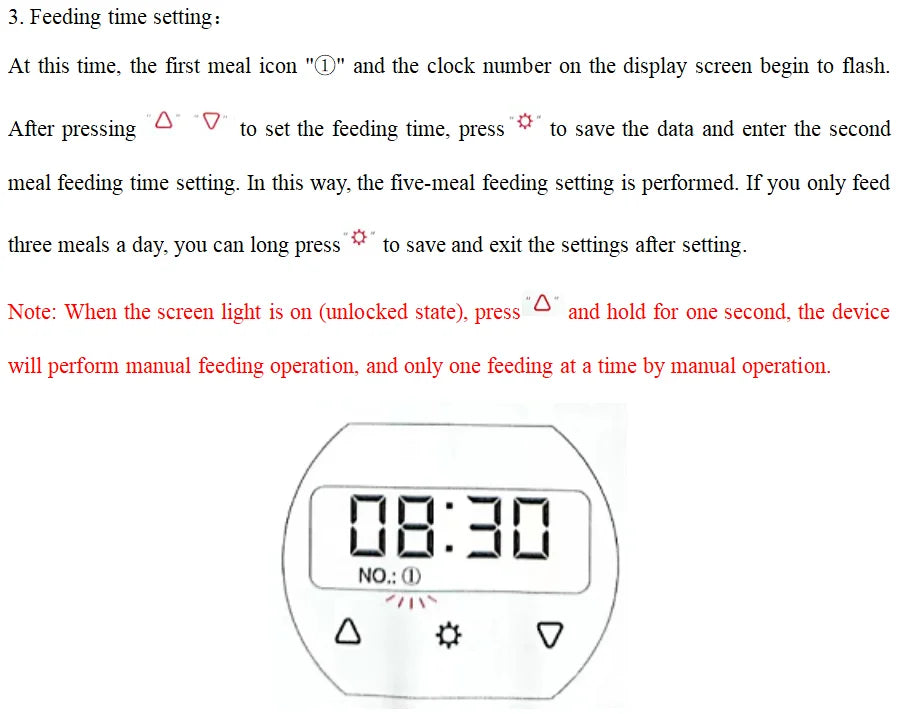 SUPREPET Dog Feeder Round Automatic Kitten Feeder 6 Meals Quantification Electric Dry Food Dispenser 24 Hours Feed Pet Supplies