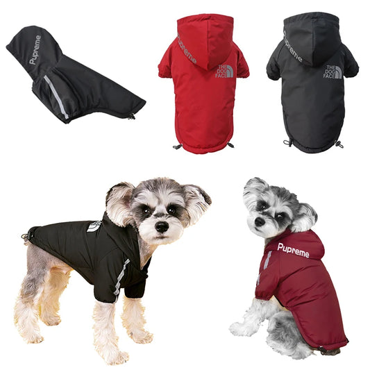 Waterproof Dog Jacket for Small Medium Dogs Clothes Puppy Coat Pet Hoodies French Bulldog Chihuahu Costume Poodle Appraels