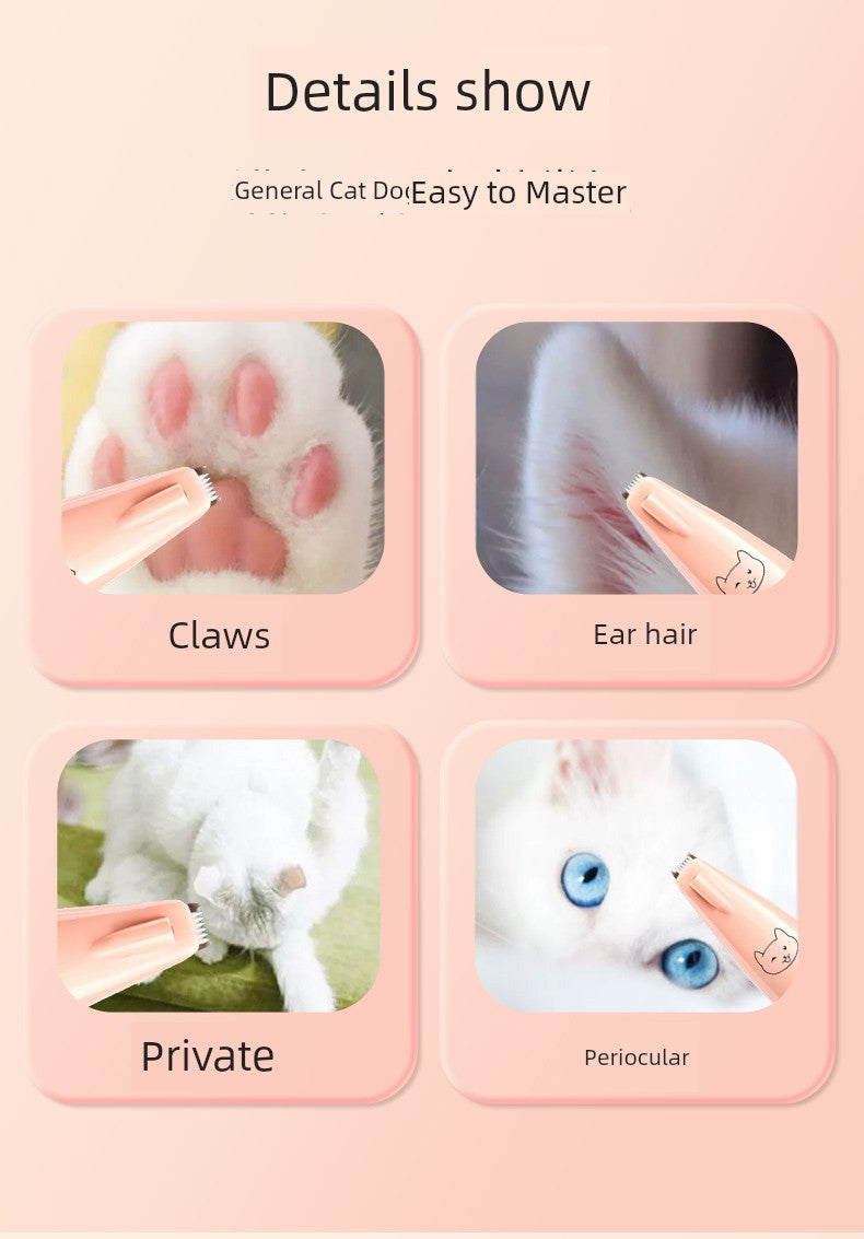 Shaving Feet Trimmer Mute Bichon Special Cat