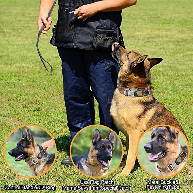 Durable Tactical Leash Set