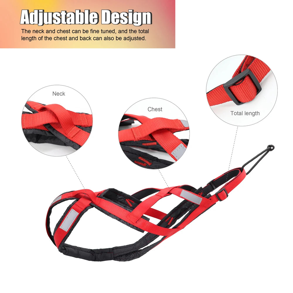 Dog Sled X Back Harness