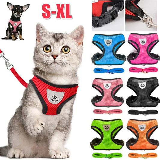 Pet Leash Vest Harness