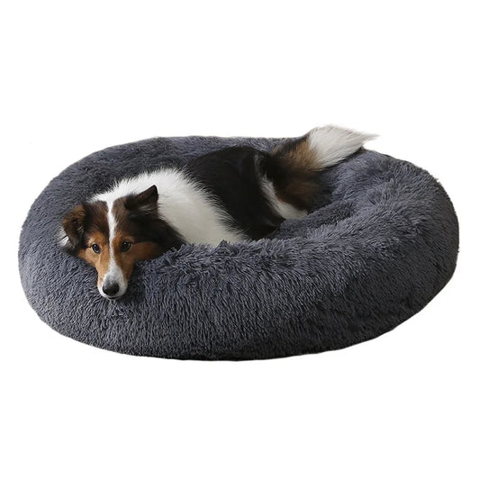 King Dog Bed Sofa Basket Dog Beds Fun Washable Removable Dog House Long Luxe Plush Outdoor Large Pet Cat Dog Bed Warm Mat Sofa