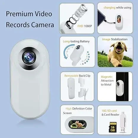 Pet Supplies Cat and Dog Collar Camera Outdoor Sports Camera Pet Recording