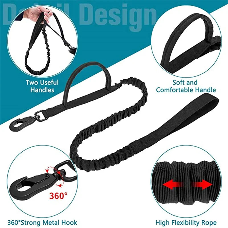 Durable Tactical Leash Set