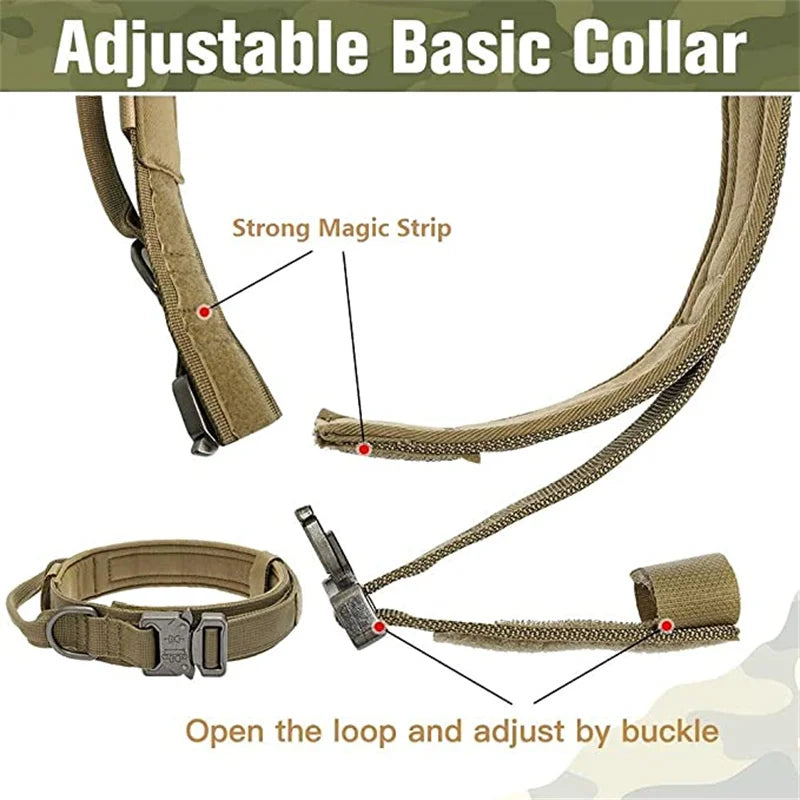 Durable Tactical Leash Set