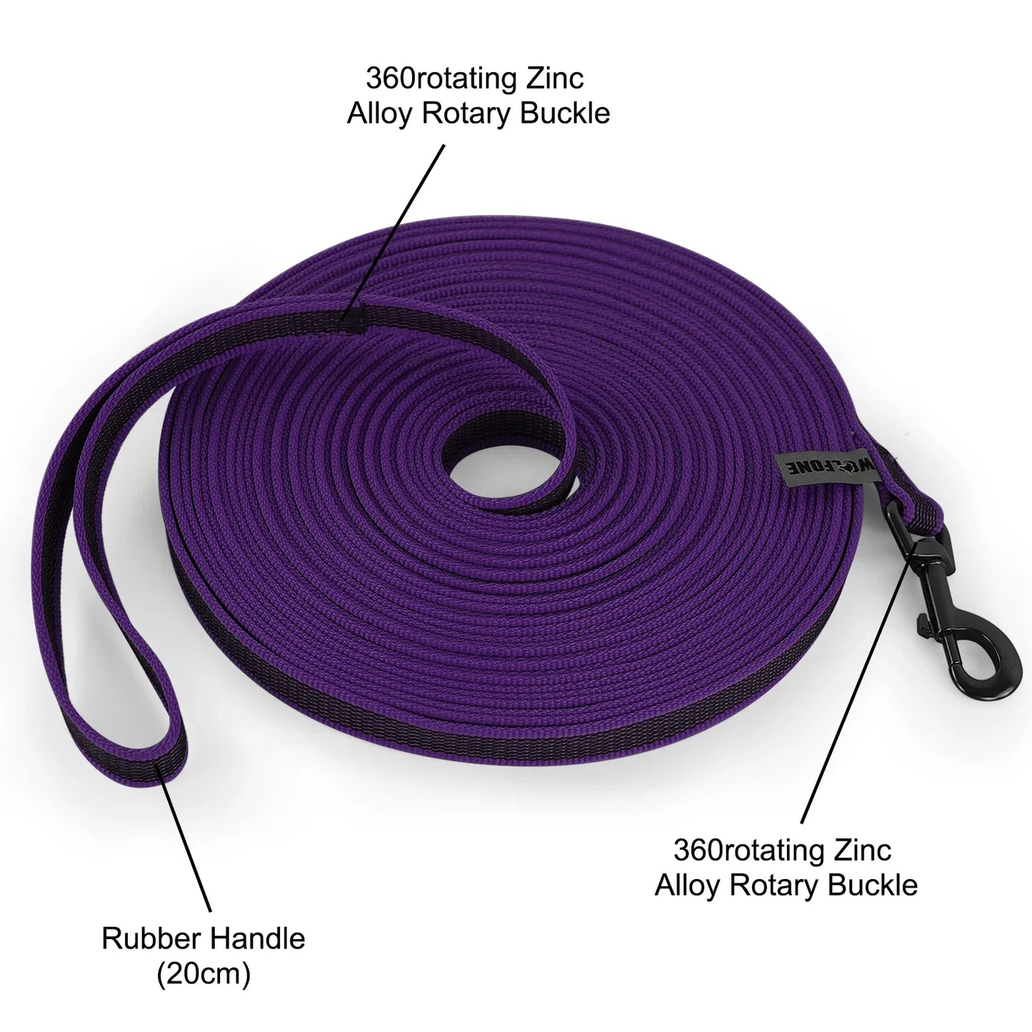 Training Leashes (2 Color) Latex for Small to Big Dogs