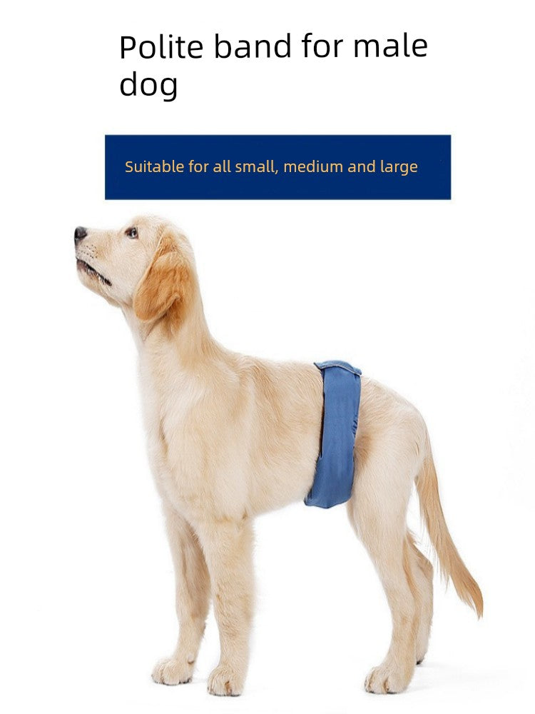 Male Dog Physical Pants Diaper Anti-Harassment Dog Diaper Pants Bellyband Teddy/Golden Retriever Waterproof Bottom Washable Underwear