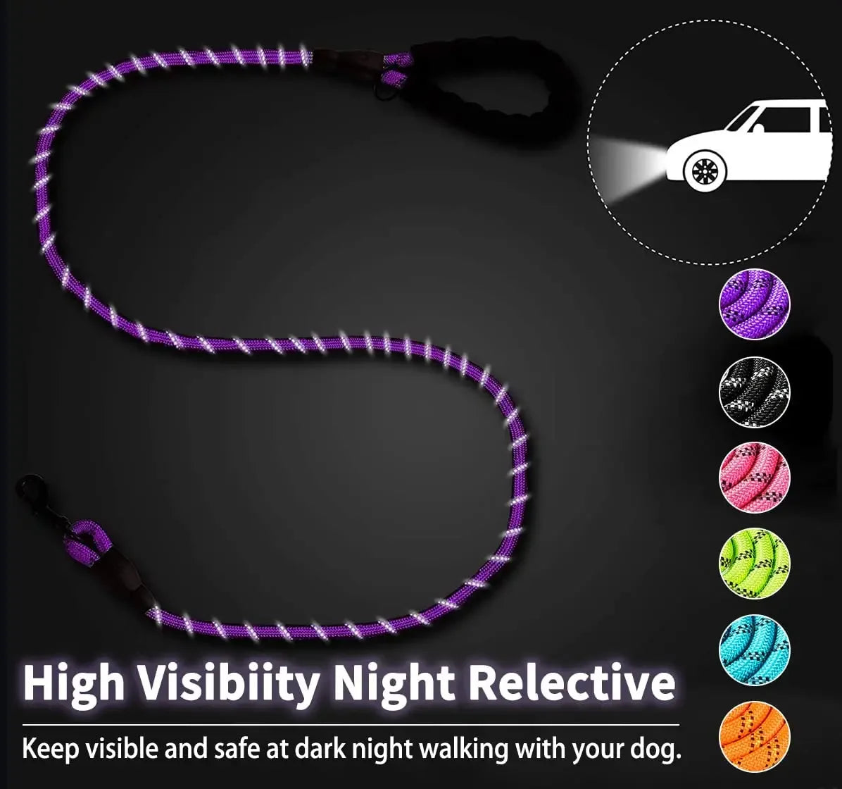 Strong Reflective Pet Leash