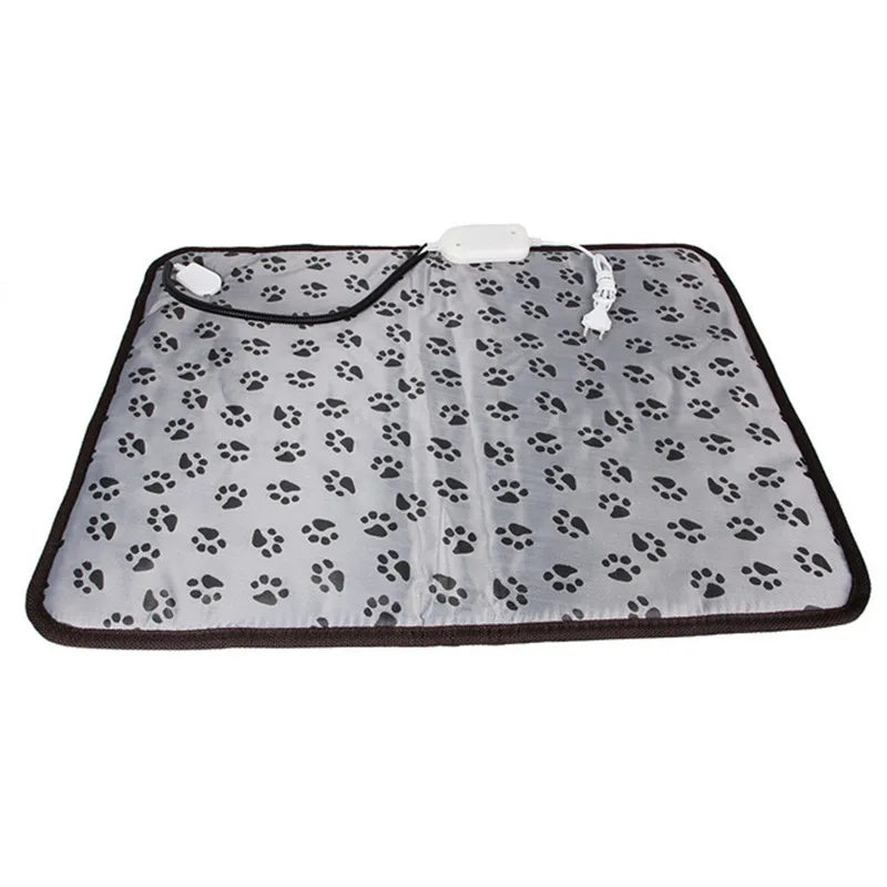 Pet Electric Blanket Winter Warming Pad Cat Dog Heated Nest Waterproof Warmer Power-Off Protection Bite-Resistant Mat Bed