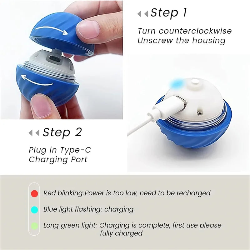 Electronic Smart Dog Ball Toy