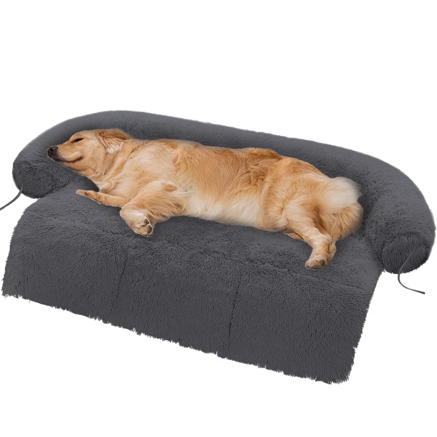 Fluffy Dog Bed Mat Dog Cat Sofa Winter Warm Pet Blanket Sleeping Bed for Dog Portable Dog House Washable Pet Kennel Puppy Pad