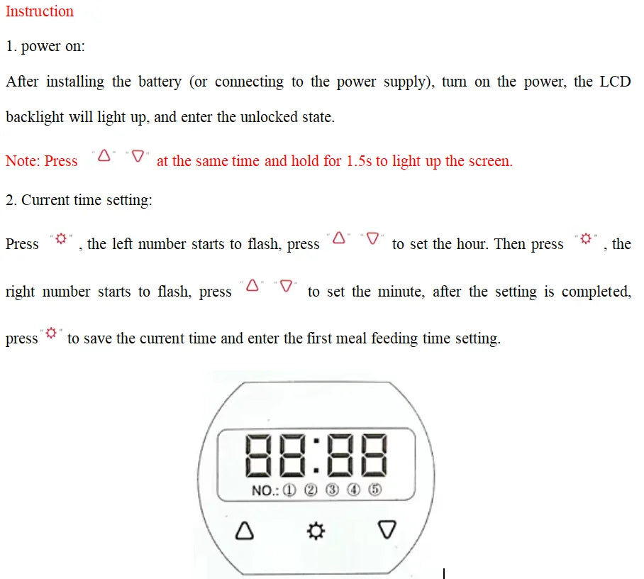 SUPREPET Dog Feeder Round Automatic Kitten Feeder 6 Meals Quantification Electric Dry Food Dispenser 24 Hours Feed Pet Supplies