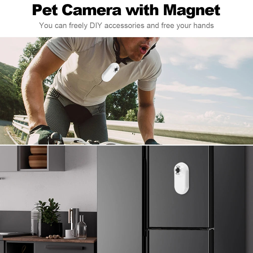 HD Smart Pet Camera Collar