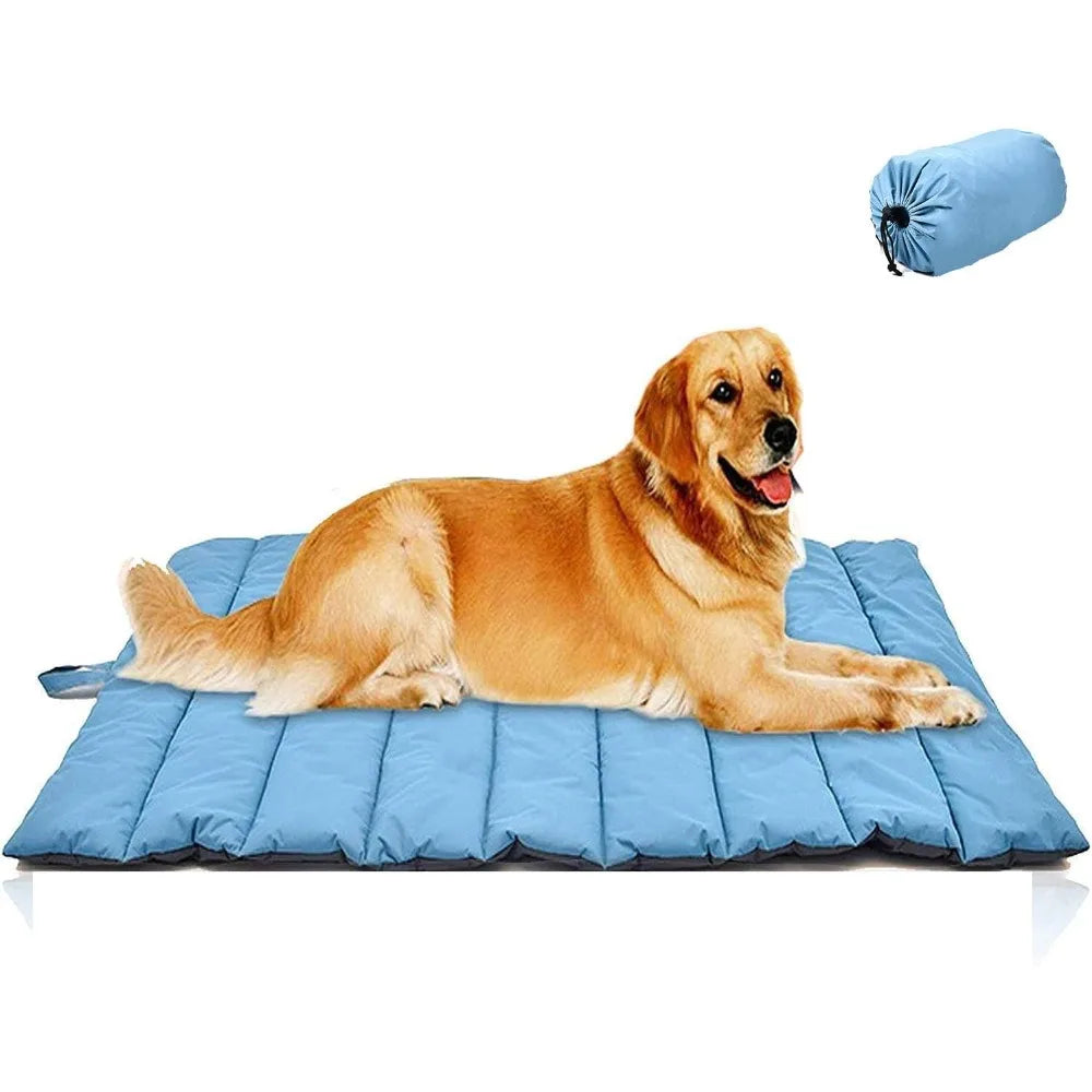 Outdoor Dog Bed, Waterproof, Washable, Large Size, Durable, Water Resistant, Portable and Camping Travel Pet Mat 51X35